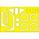 1/48 Focke-Wulf Fw 190A-5/A-8 Paint Mask for Hasegawa kit