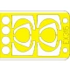 1/48 Northrop F-5E Tiger II Paint Mask for AFV Club kit
