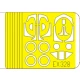 1/48 Focke-Wulf Fw 190D Weekend Paint Mask for Eduard kit