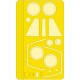 1/48 Dassault Mirage IIICJ Weekend Paint Mask for Eduard kits