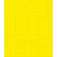 1/48 Messerschmitt Bf 109E-1/Bf 109E-3 Paint Mask for Eduard kit