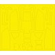 1/48 Messerschmitt Bf 109G-6 Erla Canopy Paint Mask for Eduard kit