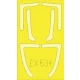 1/48 McDonnell-Douglas F/A-18C Hornet Paint Mask for Kinetic kit K48031