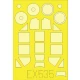 1/48 Messerschmitt Bf 109F-4 Paint Mask for Eduard kit