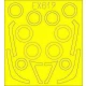 1/48 General Dynamics F-16C/N Fighting Falcon Painting Masks for Tamiya kits
