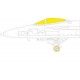 1/48 Boeing F/A-18E Super Hornet Paint Masking for Meng kits