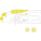 1/48 Avro Lancaster B Mk.I TFace Paint Masking for HK Models kits