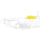 1/48 Supermarine Spitfire Mk.V TFace Paint Masking for Eduard kits