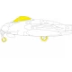 1/48 de Havilland Vampire F.3 TFace Paint Masking for Airfix kits
