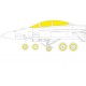 1/48 Boeing EA-18G Growler Paint Masking for Meng Model kits