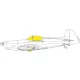 1/48 Zlin Z-526 AFS Akrobat Paint Masking for Eduard kits