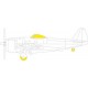 1/48 Republic P-47D Thunderbolt Bubbletop Tface Paint Masking for Tamiya kits