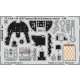 1/48 Hawker Typhoon Mk.Ib Bubbletop Detail Set for Hasegawa/Italeri kits