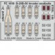 1/48 Douglas B-26B-50 Invader Seatbelts Steel Set for ICM kits