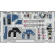 1/48 English Electric Lightning F.2A Detail set for Airfix kits