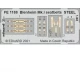 1/48 Bristol Blenheim Mk.I Seatbelts STEEL Detail set for Airfix kits