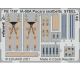 1/48 FMA IA-58A Pucara Seatbelts Detail Set for Kinetic kits