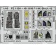 1/48 F-16C Fighting Falcon Block 42 From 2006 Detail Parts for Kinetic kits