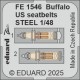 1/48 US Brewster F2A Buffalo Seatbelts Detail Set for Tamiya kits