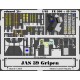 1/48 Saab JAS-39 Gripen Colour Photoetch Set Vol.2 for Italeri kit