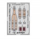 1/48 North American P-51D Mustang Seatbelts for Airfix kit (Steel)