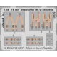 1/48 Beaufighter Mk.VI Seatbelts Steel Detail set for Tamiya kits