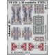 1/48 Aero L-39 Seatbelts Steel Detail Set for Eduard/Special Hobby kits