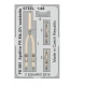 1/48 Supermarine Spitfire FR Mk.XIV Seatbelts Set for Airfix kits