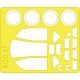 1/32 Messerschmitt Bf 109K-4 Paint Mask for Hasegawa kit