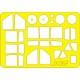 1/32 Kawasaki Ki-61-I Hei Hien Paint Mask for Hasegawa kit