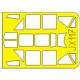 1/32 Messerschmitt Bf 109F-4 Paint Mask for Trumpeter kit
