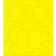 1/32 Grumman A-6E TRAM Paint Mask for Trumpeter #02250 kit