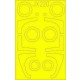 1/32 Northrop F-5E Painting Masks for Kitty Hawk kits