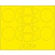 1/32 Boeing-Stearman PT-17 Kaydet Paint Masking for Roden kits