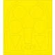 1/24 Hawker Typhoon Mk.Ib Paint Mask for Airfix A19002 kit