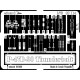 Photoetch for 1/72 P-47D-20 Thunderbolt for Academy kit