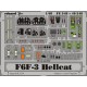 Colour Photoetch for 1/72 P-51D Mustang for Hasegawa kit