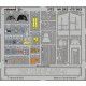 Colour Photoetch for 1/72 Messerschmitt Bf 109F-2/F-4 for Fine Molds kit