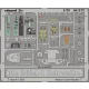 Colour Photoetch for 1/72 Messerschmitt Me 262A-1 Schwalbe for Hasegawa kit