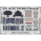 1/72 Mikoyan MiG-15UTI Weekend Interior Detail Set for Eduard kit #7036 (1 PE sheet)