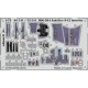 1/72 Mikoyan MiG-29A Fulcrum Izdeliye 9-12 Interior Detail Set for Trumpeter #01674 (1 PE)