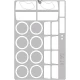 1/35 M1097A2 Cargo Carrier Paint Mask for Italeri kit