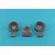 1/35 M26/46/47/48A1 Steel Wheels w/Mud Shield for Tamiya/Takom/Dragon/Italeri kits