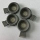 1/35 M26/46/47/48A1 First Series Spare Steel Wheels w/Mud Shield (4pcs w/rubber)