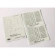 Decals for 1/35 German Wehrmacht License Plates without Frames
