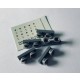 1/35 German Wehrmacht Steel Helmets (10 Helmets & Decals)