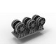 1/35 Stug. III G Support Roller Miag, After November 1943 for Dragon kits