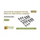 1/35 German Latest Fire Extinguishers with Empty Holders (6pcs)
