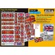 1/72 1/76 WWI/WWII/Modern Flags of United Kingdom (2 sheets)