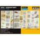 1/35 WWII German Maps, Eastern Front (3 sheets)